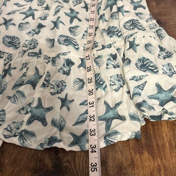 NWT ONeill Rilee Saltwater Essential printed dress beach/starfish/shell cover S - Picture 12 of 12